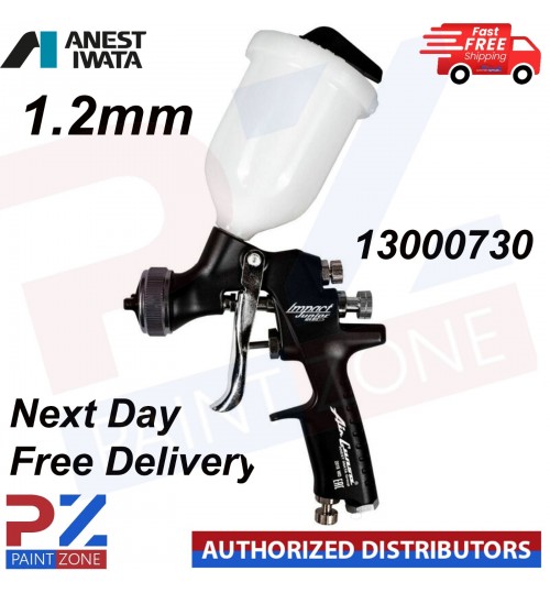 ANEST IWATA AZ4 HTE-S IMPACT JUNIOR GRAVITY SPRAY GUN 1.2MM - WITH 200CC CUP